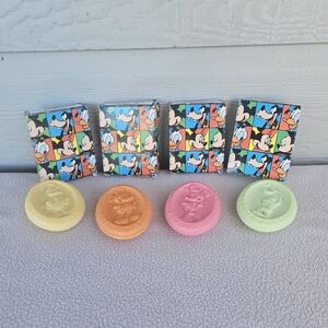 VTG Avon Disney Kids Soap Mickey Mouse Minnie Mouse Donald Duck Goofy 1996